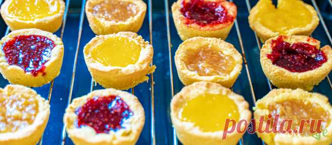 Тарталетки с джемом и лимонным курдом - рецепт с фото - FoodForLife Тарталетки с джемом и лимонным курдом, рецепт приготовления с простой пошаговой инструкцией и фото. Кулинарный блог 