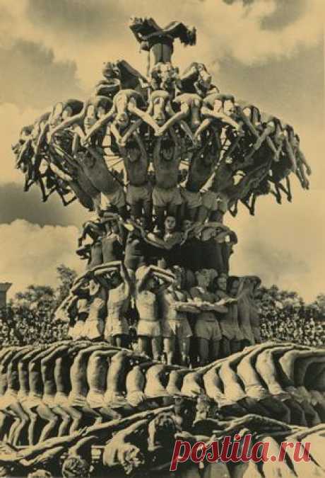 Лев Бородулин - советские спортивные фотографии. Пирамида. Москва 1954. Мультимедиа Арт Музей | Художники, выставки, картины...