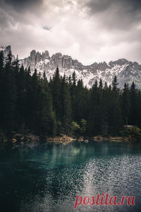 Вода, горы, лес