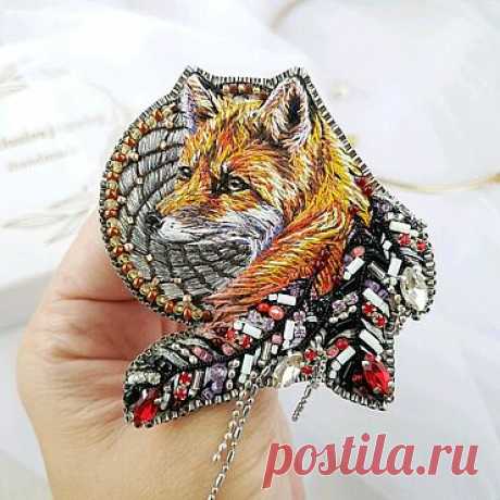 Broches hechos a mano de la tienda del maestro / Alina Denisenkova (aldena) en el Livemaster | Novouralsk