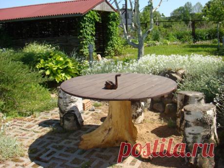 Любимые уголки на даче