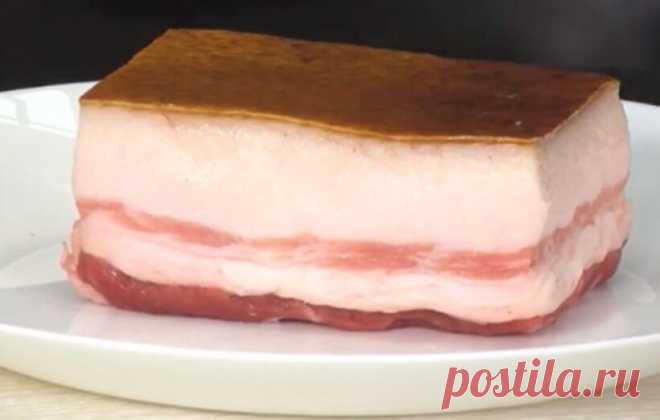 Как я готовлю нежное сало, что 