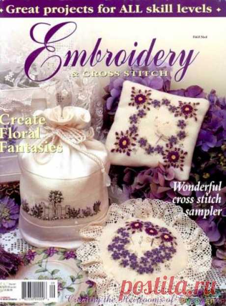 Embroidery & Cross Stitch №7 2011 - Вышивка (разное) - Журналы по рукоделию - Страна рукоделия