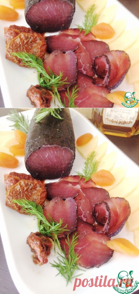Домашнее вяленое мясо "Брезаола" – кулинарный рецепт
