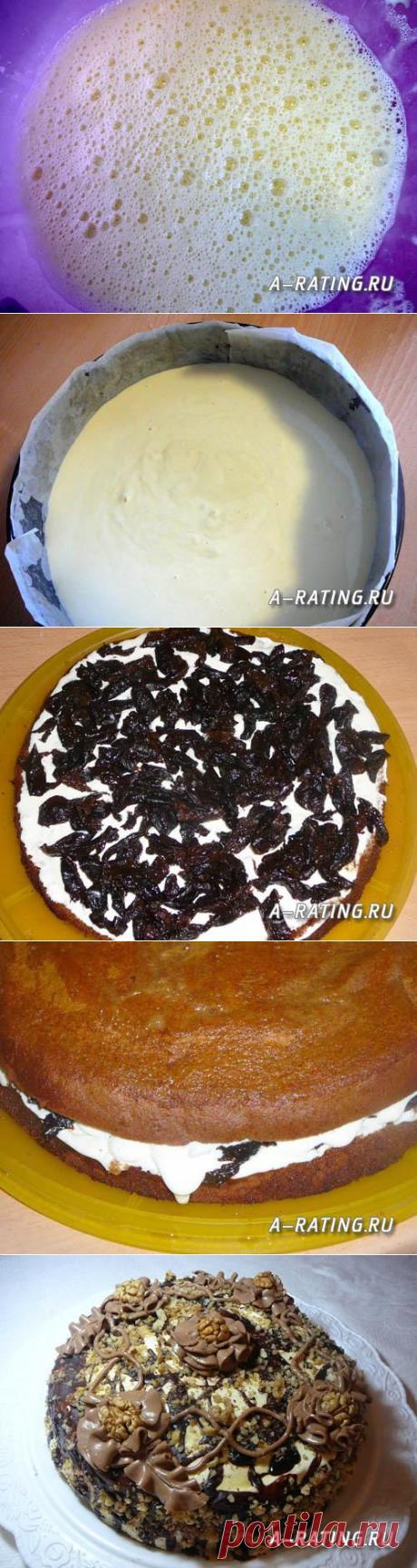 торт "Цыганский барон" - невероятно воздушный, бесконечно нежный бисквитный торт с тончайшим ароматом меда.