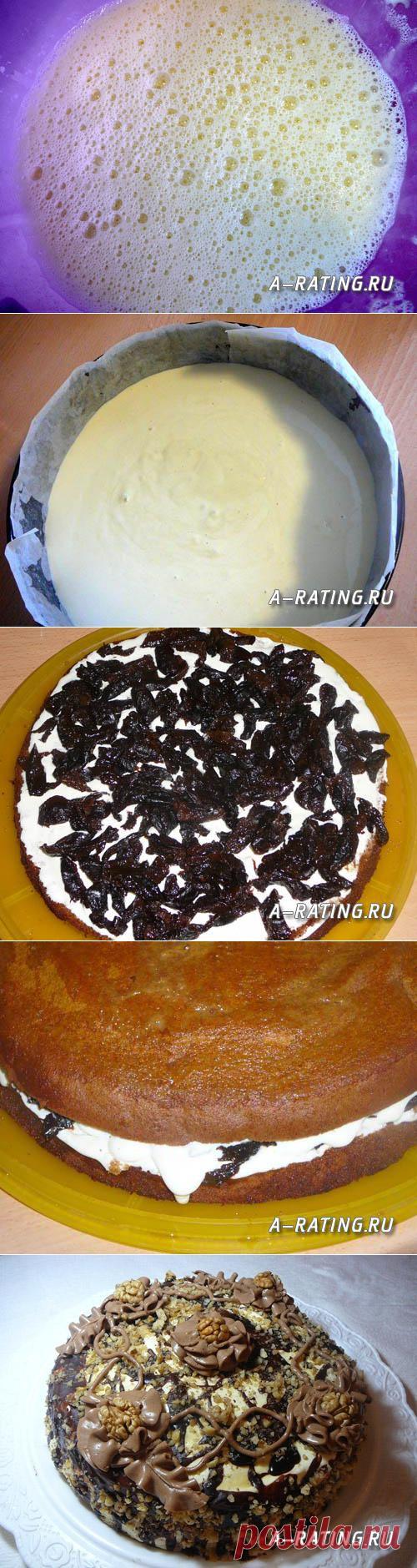 торт "Цыганский барон" - невероятно воздушный, бесконечно нежный бисквитный торт с тончайшим ароматом меда.