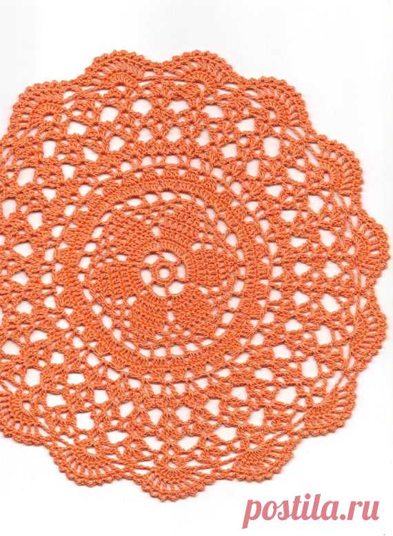 Halloween Crochet doily lace doilies crocheted place от DoilyWorld