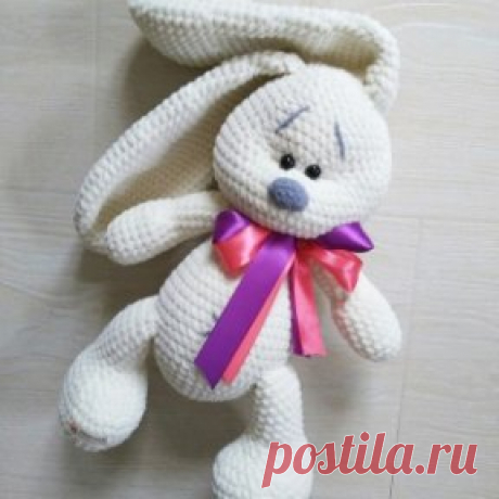Вязаные зайки Марины Григоревской
