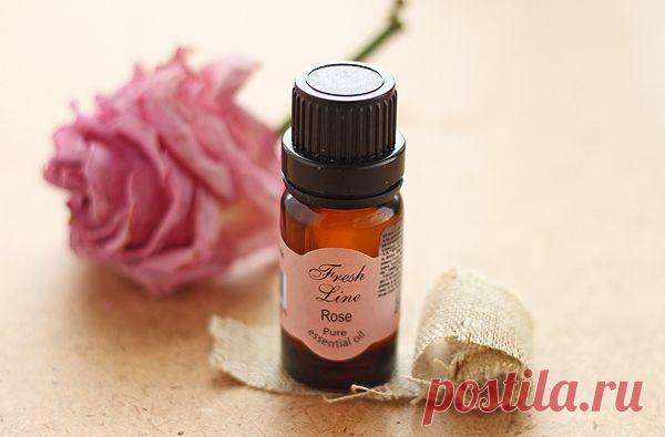 Эфирное масло розы дамасской