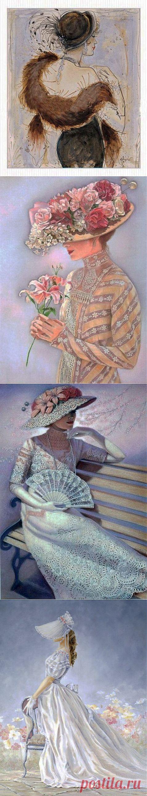 Дамы в шляпах и не только.... .