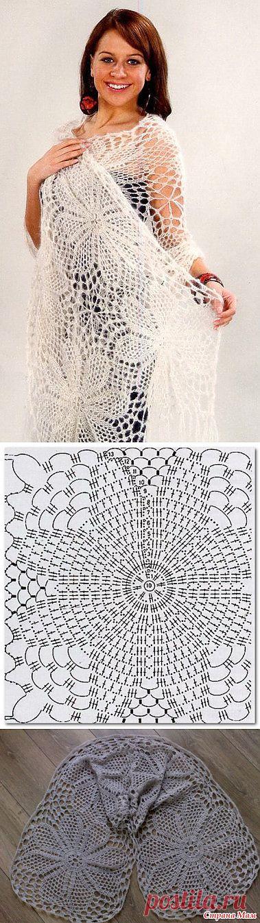 ШАЛЬ "ЧУДЕСНЫЙ ЦВЕТОК"..