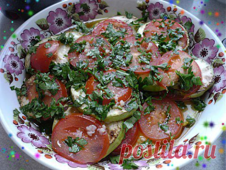 Кабачки в остром соусе-маринаде | Четыре вкуса