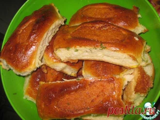 Пирожки с горохом Кулинарный рецепт