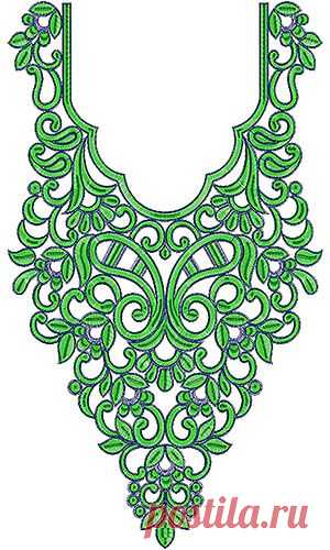 Dubai Clothing Cording Neck Design