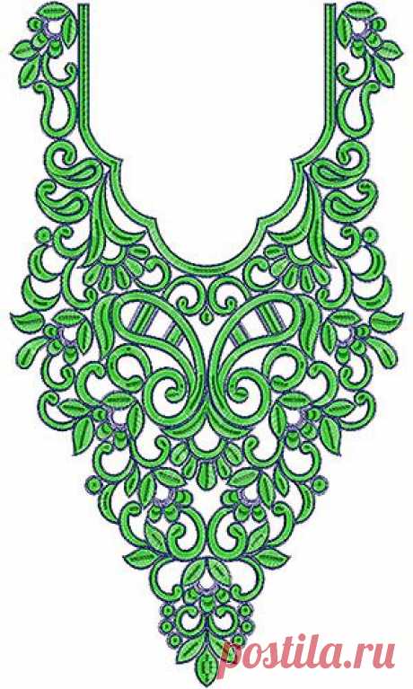 Dubai Clothing Cording Neck Design
