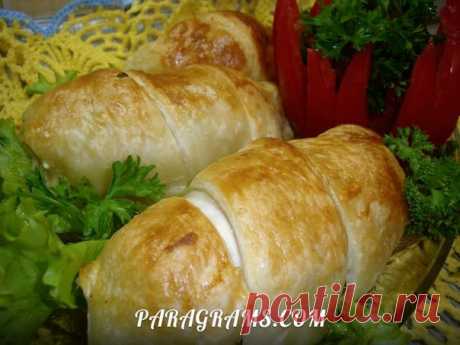 Куриное филе в слойке