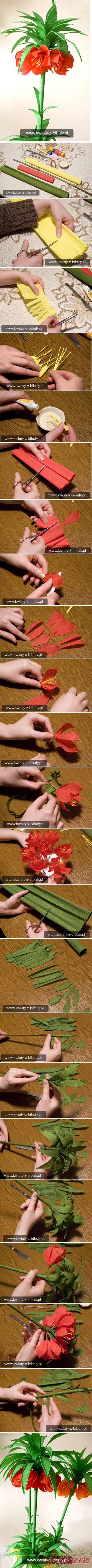 DIY Pretty Crepe Paper Flower DIY Projects | UsefulDIY.com
