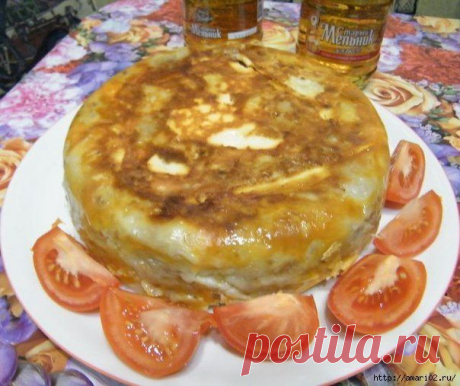 Лаваш с начинкой из микроволновки.