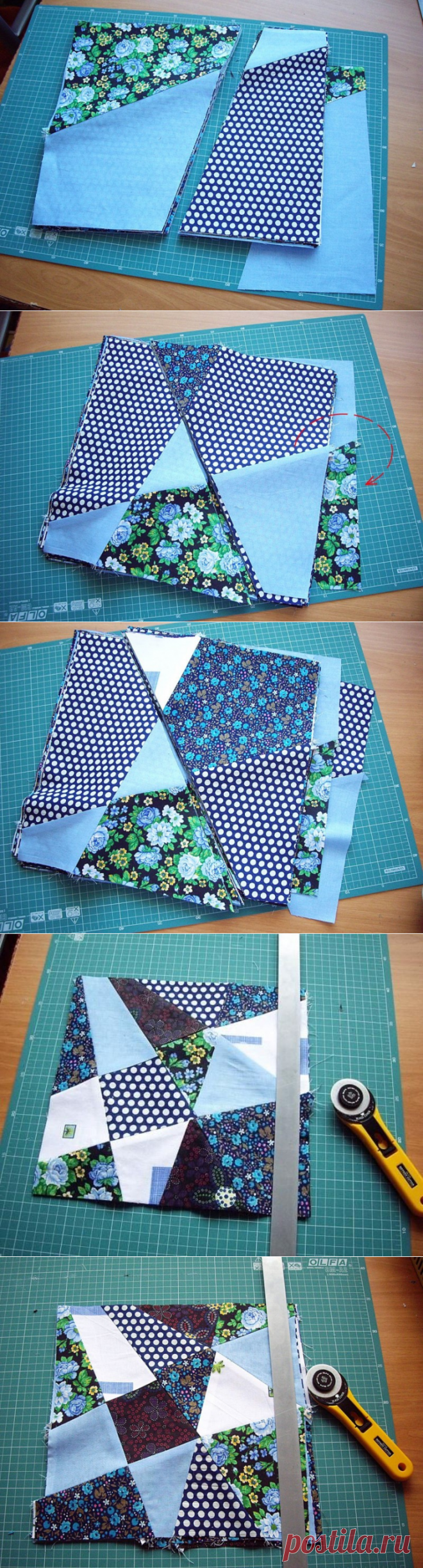Лоскутное одеяло: мастер-класс — Сделай сам, идеи для творчества - DIY Ideas