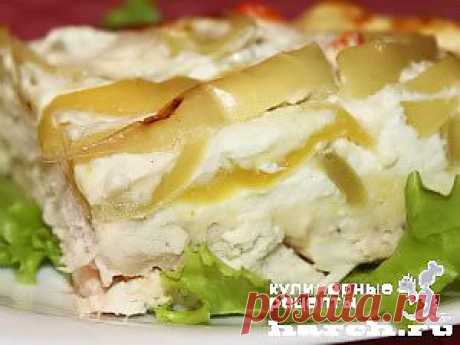 Куриные грудки со сладким перцем в омлете “Фелино” | Харч.ру - рецепты для любителей вкусно поесть