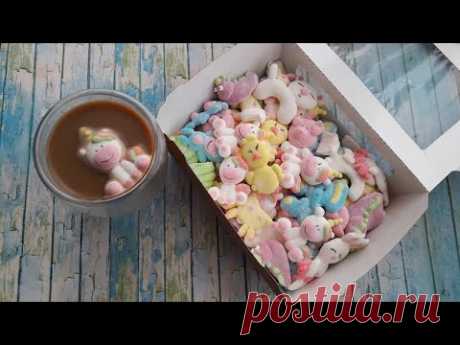 Маршмелоу в домашних условиях// Мордашки маршмелоу