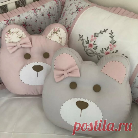 Уютные подушки-игрушки в детскую комнату! Они мало кого оставят равнодушными! | Юлия Жданова | Яндекс Дзен