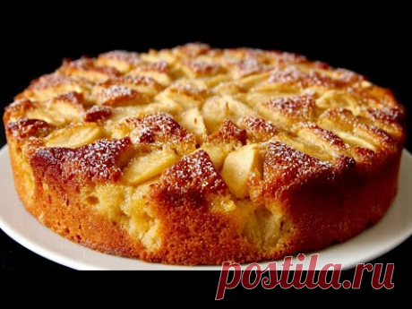 Яблочный пирог, который сводит с ума весь мир! Простой и вкусный рецепт!