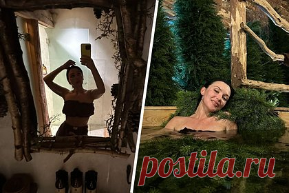 Серябкина в купальнике искупалась в купели. Бывшая солистка поп-группы «Серебро» Ольга Серябкина снялась в откровенном наряде во время купания в купели. 38-летняя исполнительница поделилась кадрами, на которых предстала на фоне еловых веток в черном раздельном купальнике. Упомянутый наряд состоял из топа-бондо и плавок на высокой посадке.