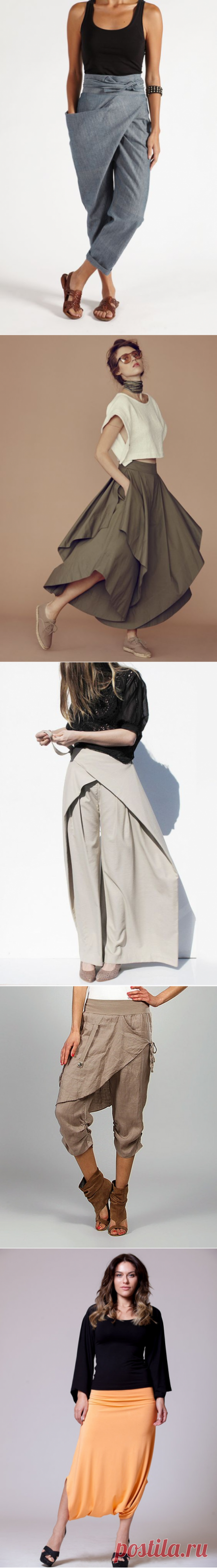 Юбка-брюки (трафик) / Вещь / ВТОРАЯ УЛИЦА