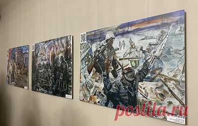 В Петербурге открылась выставка детских рисунков о блокаде. В экспозицию вошли работы из 14 регионов
