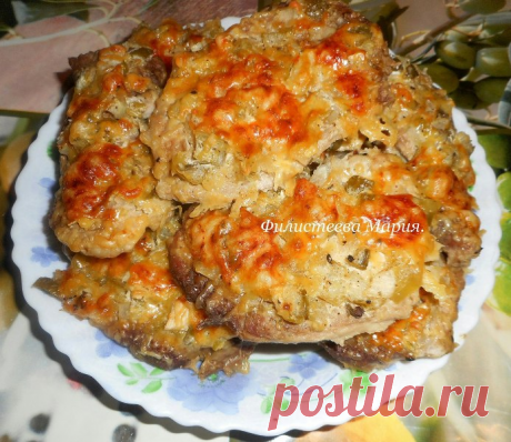 Свинина с солеными огурцами. Готовила так мясо много раз, и каждый раз срывала аплодисменты