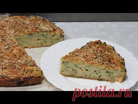 Очень КАПУСТНЫЙ ПИРОГ - Рецепт проще простого!!! Cabbage pie.