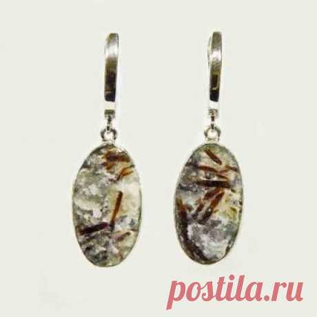 Серьги с астрофиллитом Код Д6704 за 3990 руб. - купить в Москве недорого, цена, фото, описание в интернет магазине stokamney.ru.