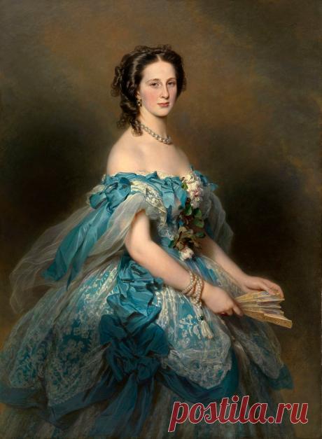 FRANZ XAVER WINTERHALTER (1805-73)
Великая княгиня Александра Иосифовна (1830-1911) 1859