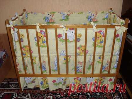 Бортики на детскую кроватку - Рукоделие - Babyblog.ru