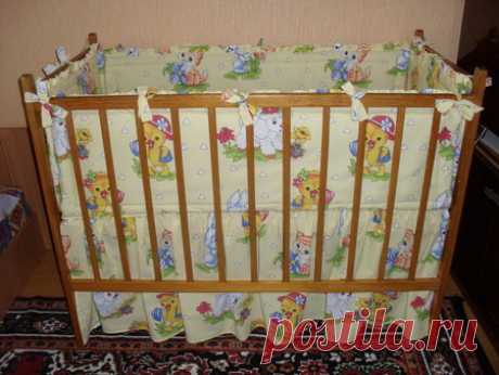 Бортики на детскую кроватку - Рукоделие - Babyblog.ru