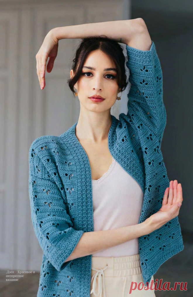 Красивые женские кофточки крючком со схемами | Красивое и интересное вязание | Яндекс Дзен