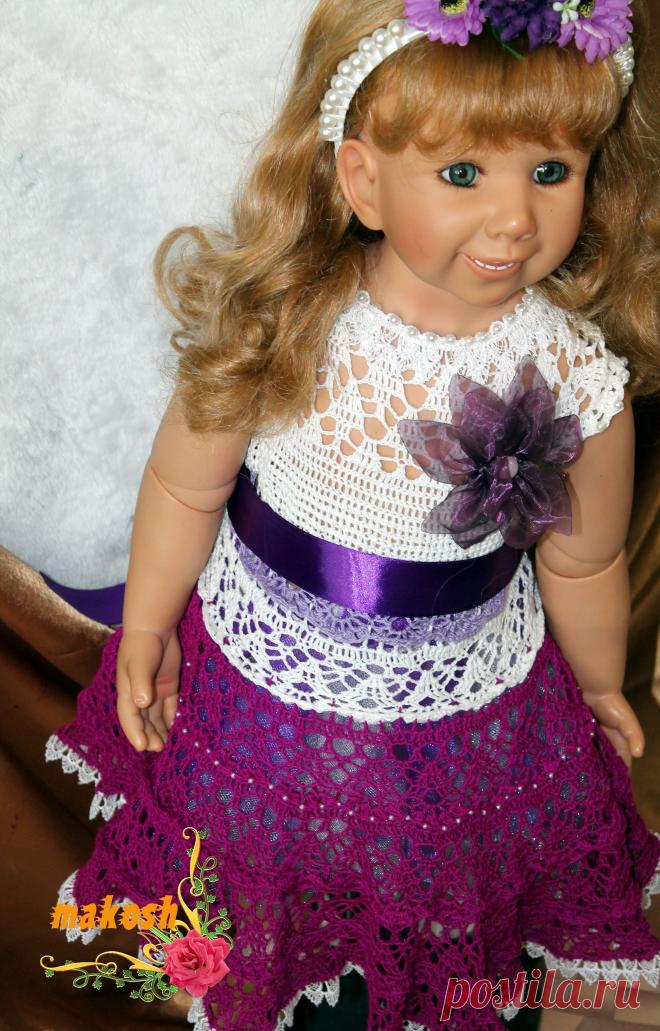 Платье "Дуплет" на девочку 2-3 года