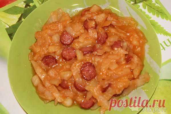 Рецепт: Овощное рагу | С охотничьими колбасками-2