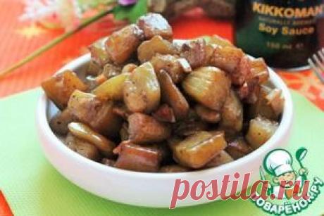 Адобо из баклажанов - кулинарный рецепт