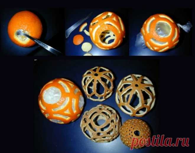 Апельсиновый Новый год - Домашний hand-made