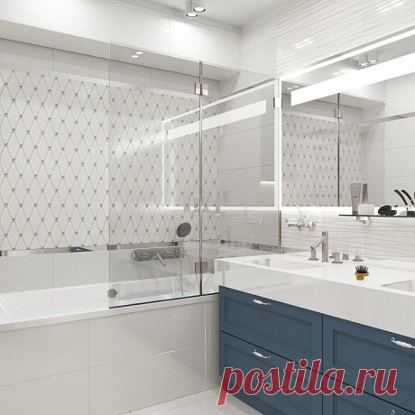 KEY INTERIORS DESIGN STUDIO в Instagram: «ABISSO BATHROOM Design Interior pentru camera de baie, cu utilizarea plăcilor de ceramică în culoare absolut