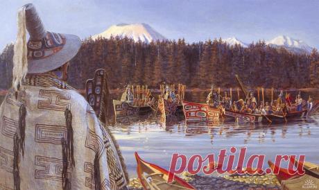 Индейцы на тропе войны против русских