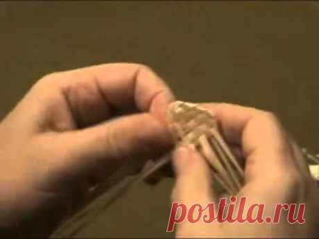 Плетение из соломы Веточка кармашек.mp4