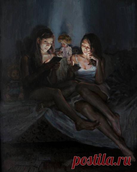 Сплетницы, автор shatilov. Артклуб Gallerix