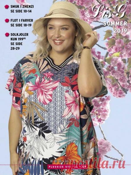 Каталог одежды для полных женщин датского бренда Lis G лето 2019 (часть 1)