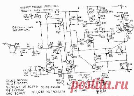 FAQ: Усилитель Никитина на N-канальных полевиках [Вегалаб-Викизона]
