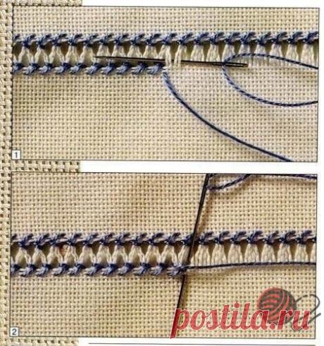 Чудесная техника мережки