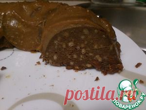 Шоколадный кекс из ржаного хлеба - кулинарный рецепт