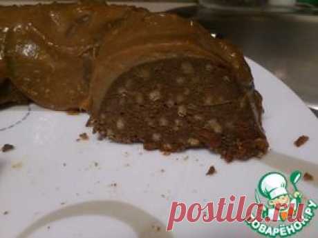 Шоколадный кекс из ржаного хлеба - кулинарный рецепт